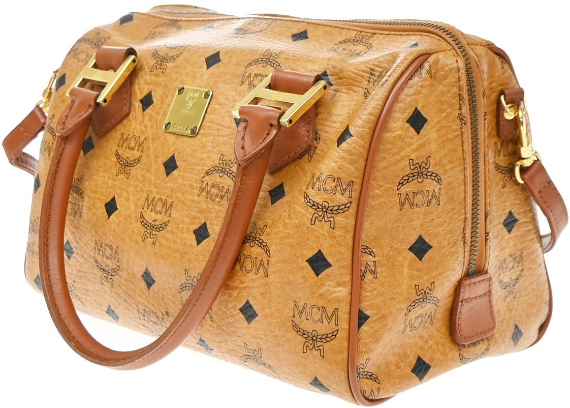 MCM Visetos logogramme Leather
