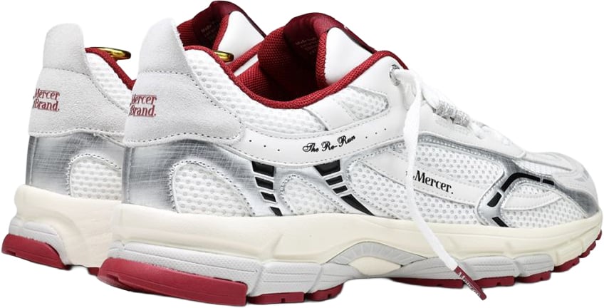 sneakers wit metaal