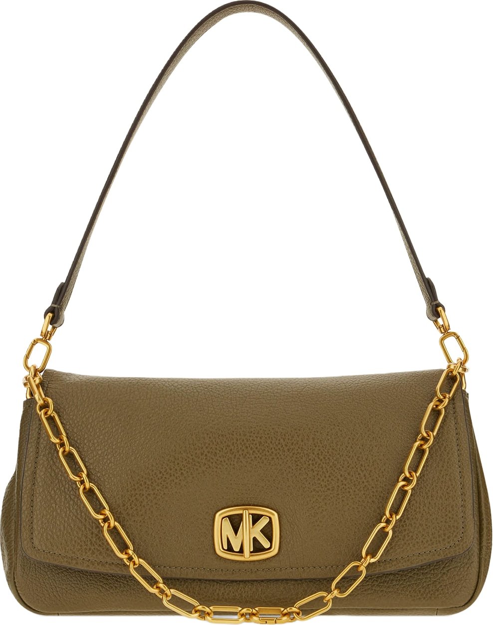 Michael Kors Khaki green large Bryant shoulder bag