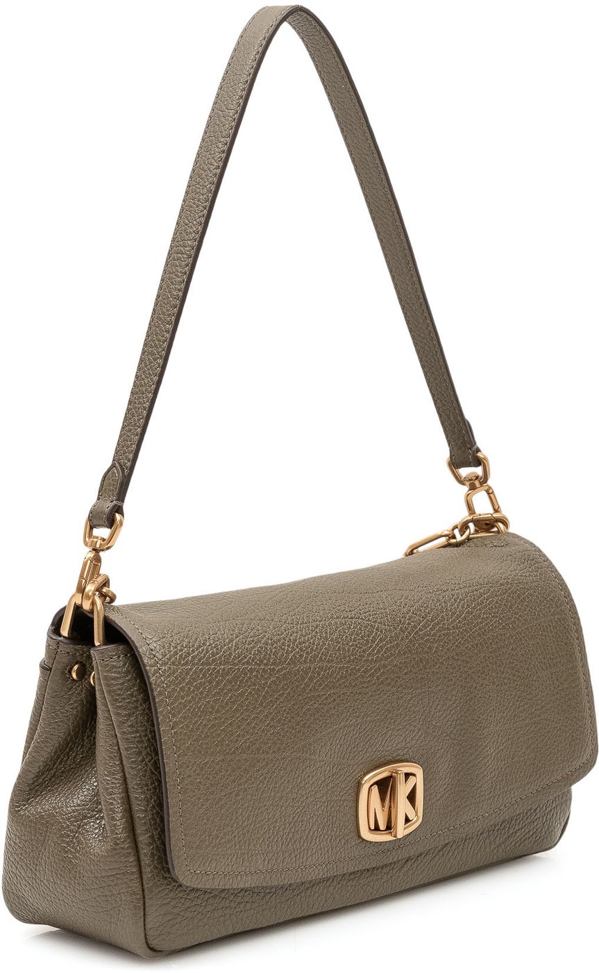 Borsa a Spalla con Chiusura Girevole