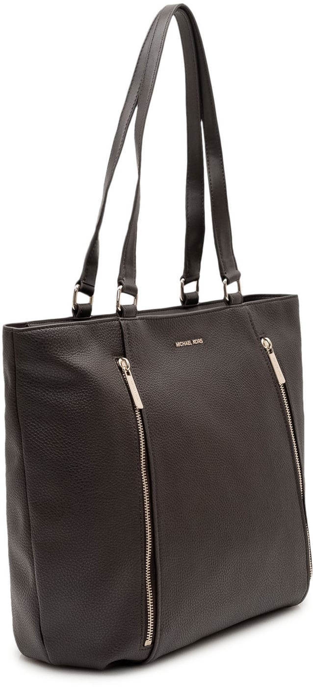 Borsa Tote con Tasche Frontali con Zip