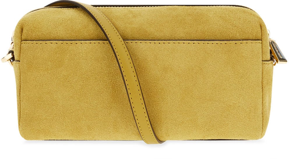Michael Kors Suede Bryant crossbody bag
