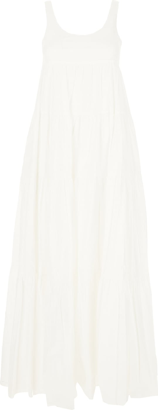 Michael Kors White stretch cotton dress