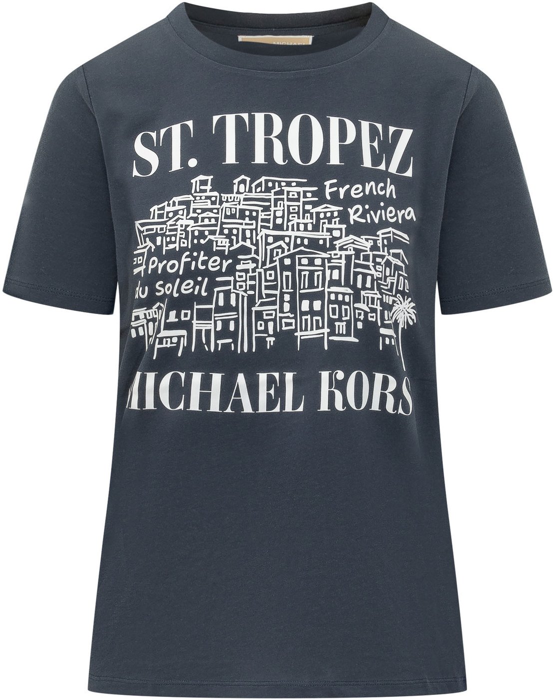 T-Shirt Provence con Stampa Grafica
