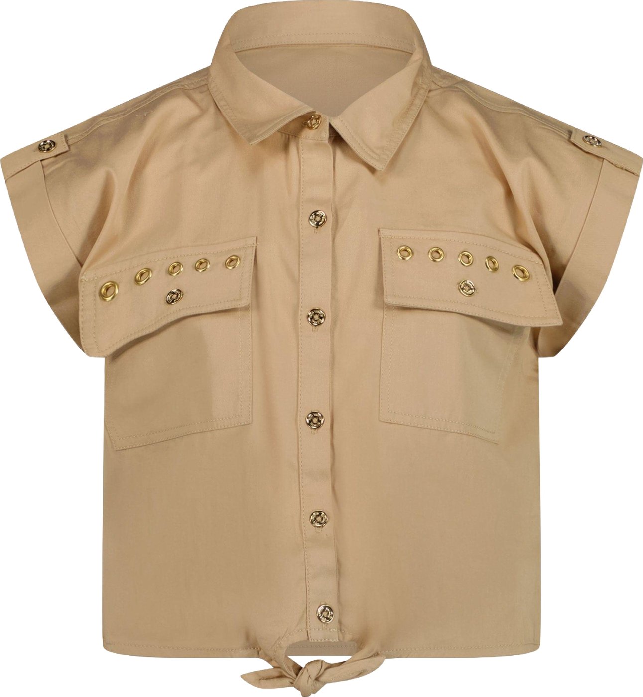 Michael Kors Kinder Blouse Zand