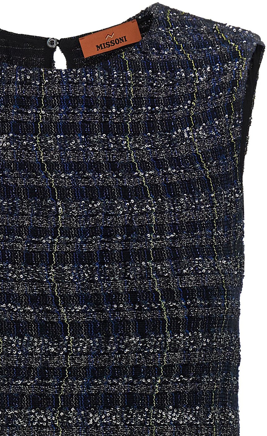 Missoni Multicolor Viscose Short Dress