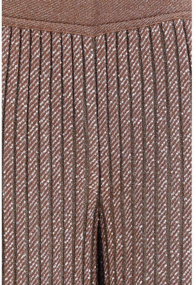 Missoni Brown Viscose Casual Pants