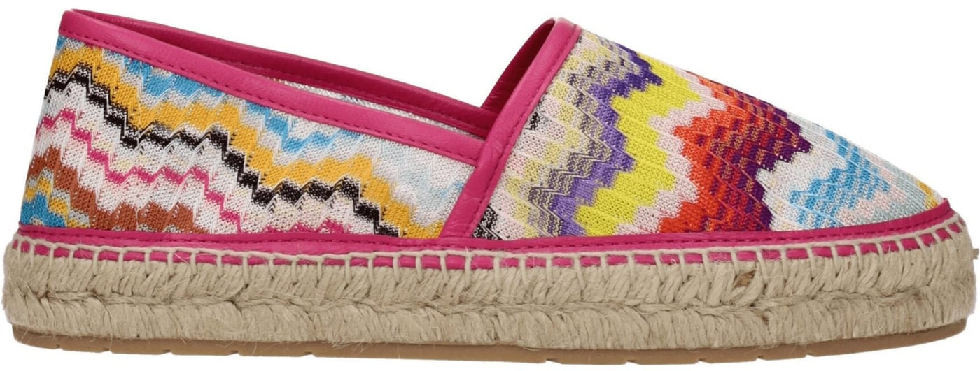 Missoni Multicolor Fabric Espadrilles