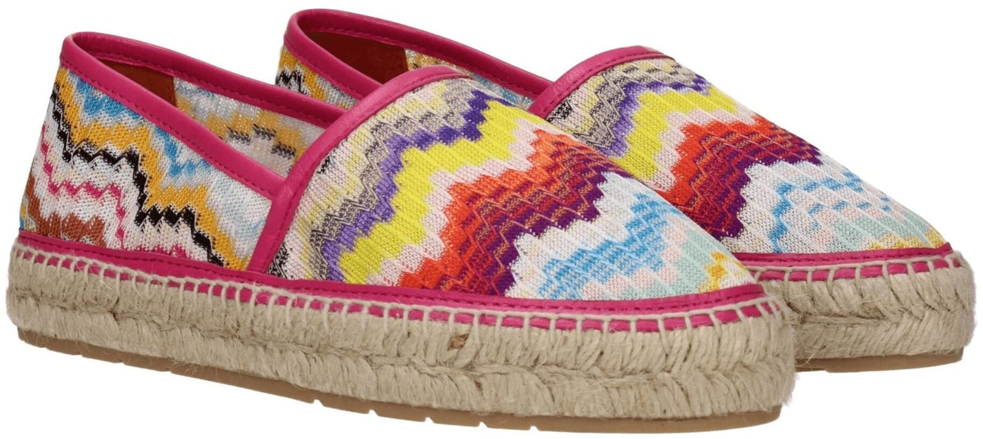 Missoni Multicolor Fabric Espadrilles