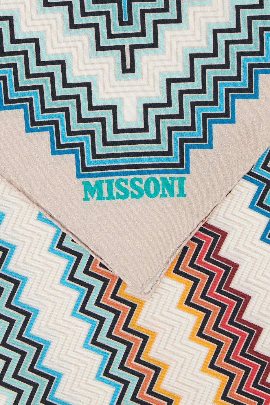 Missoni Printed silk foulard