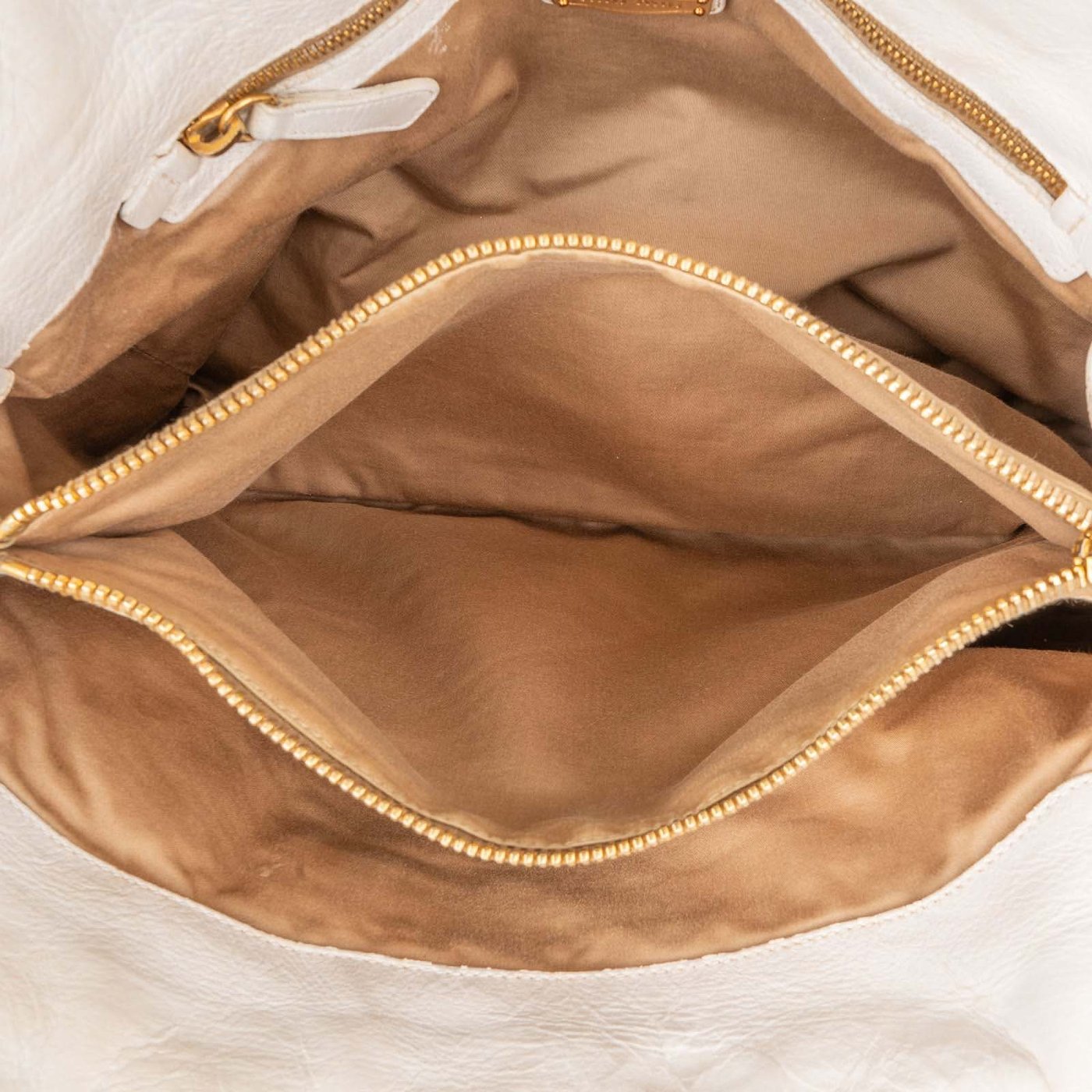 Miu Miu Blancoi Vitello Daino Satchel Handbag
