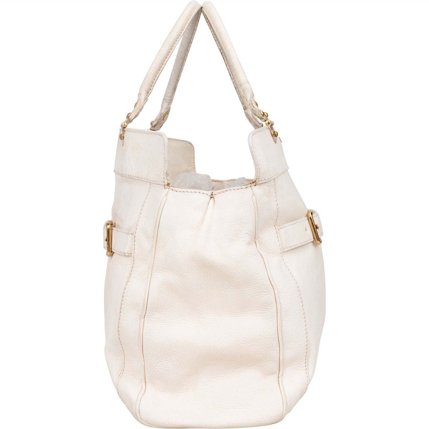 Miu Miu Blancoi Vitello Daino Satchel Handbag