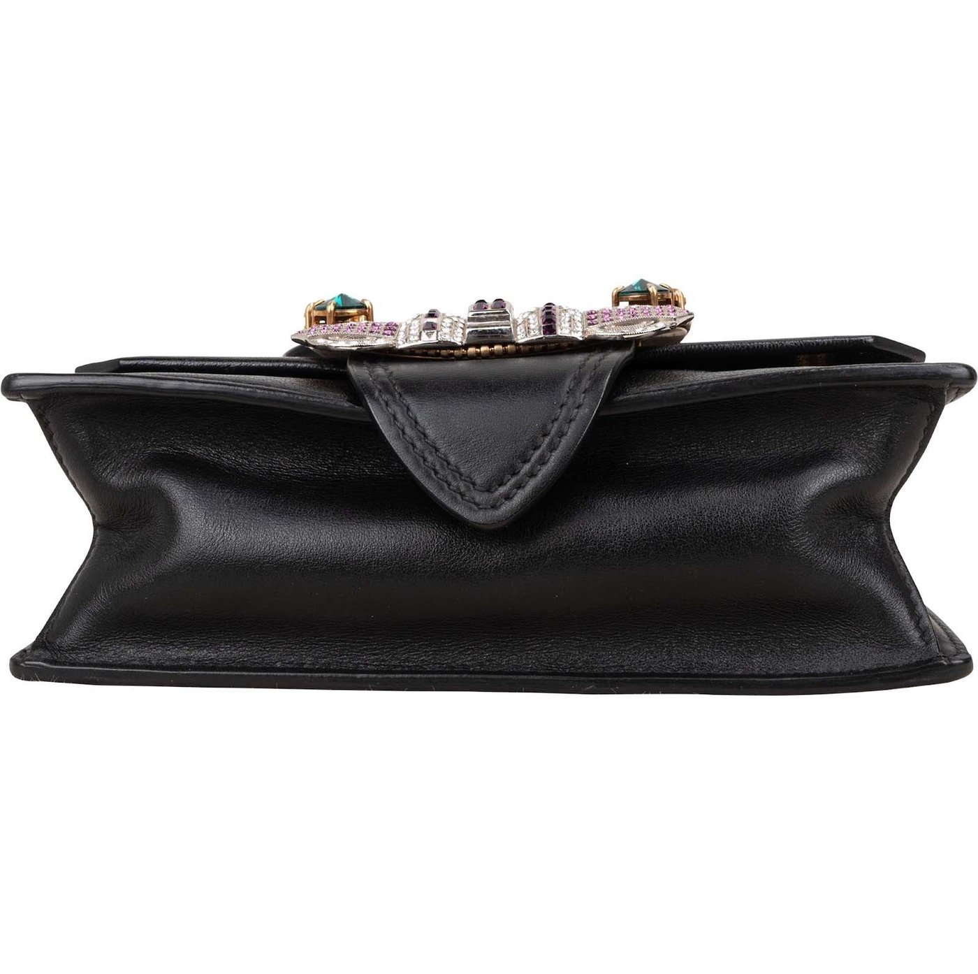 Miu Miu Madras Crystal Leather Crossbody Bag