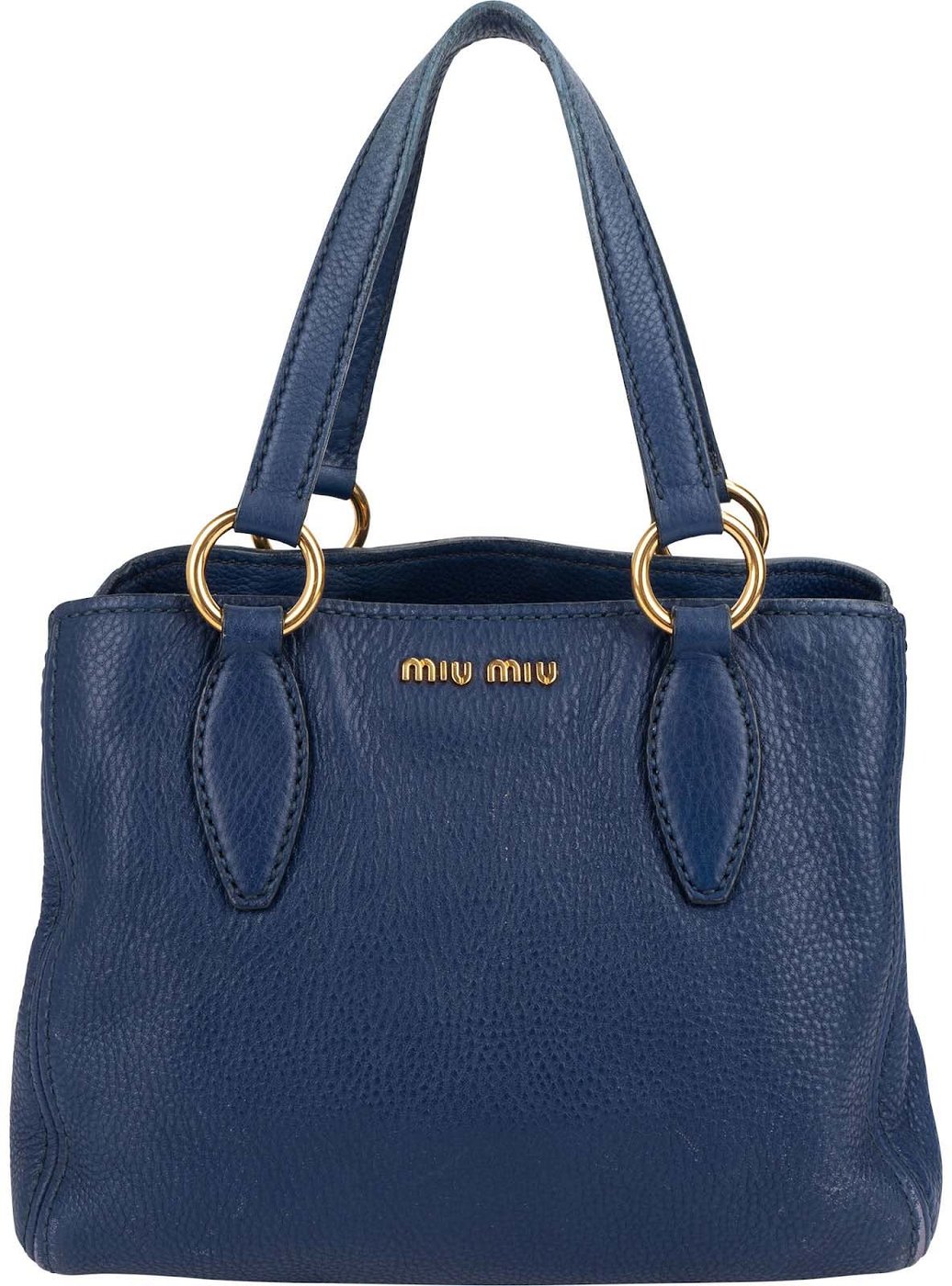 Miu Miu Vitello Daino Small Tote Handbag