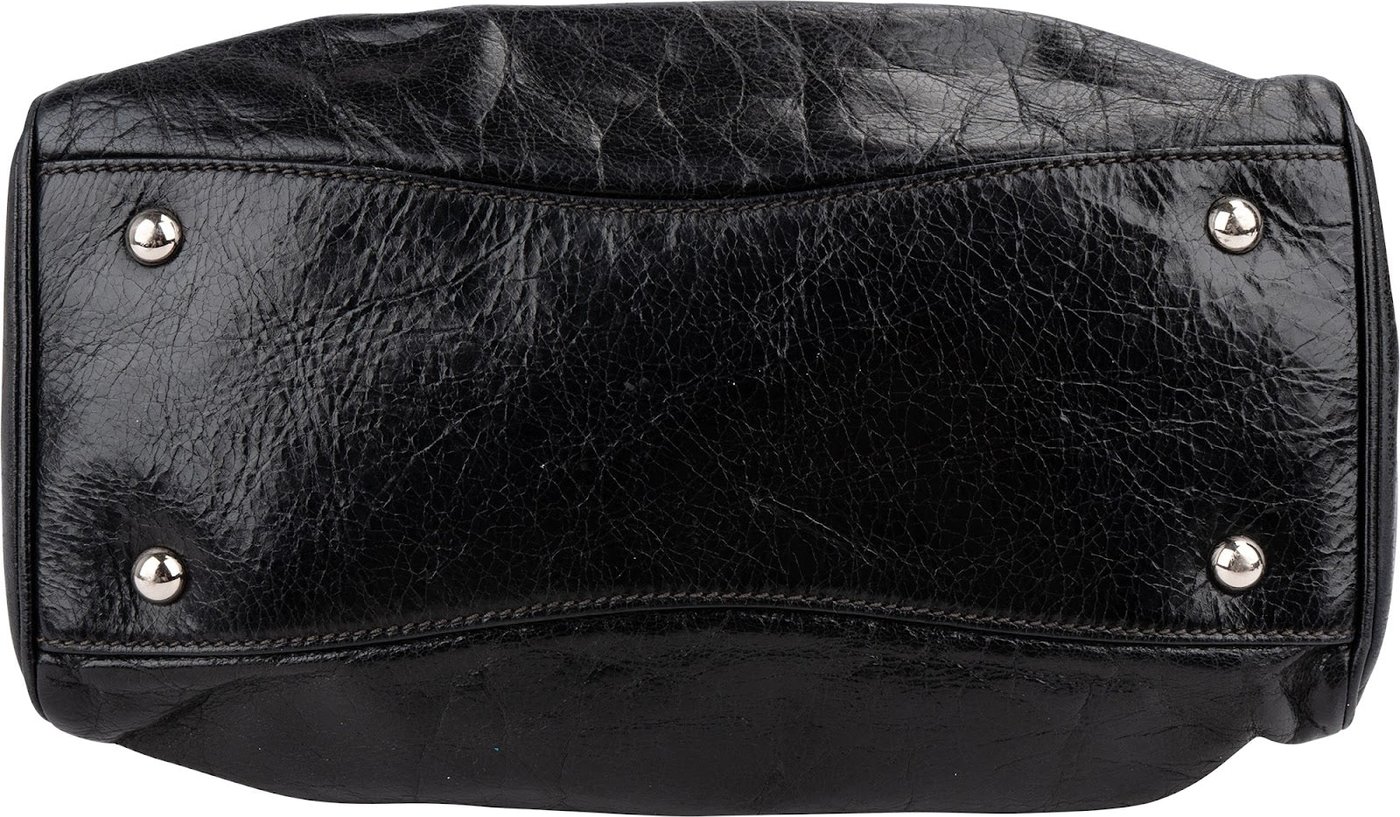 Miu Miu Vitello Lux Leather Handbag