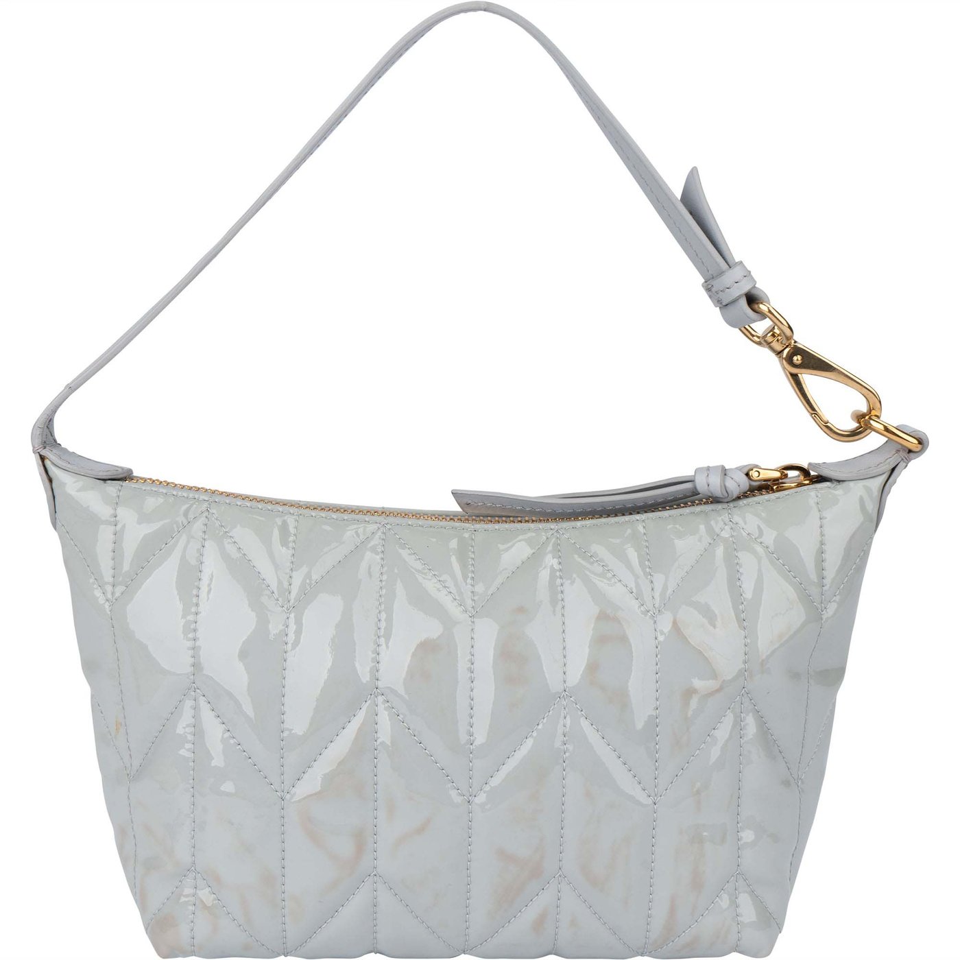 Miu Miu Quilted Patent Mini Handbag