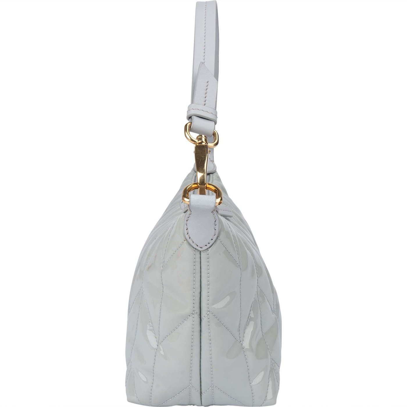 Miu Miu Quilted Patent Mini Handbag