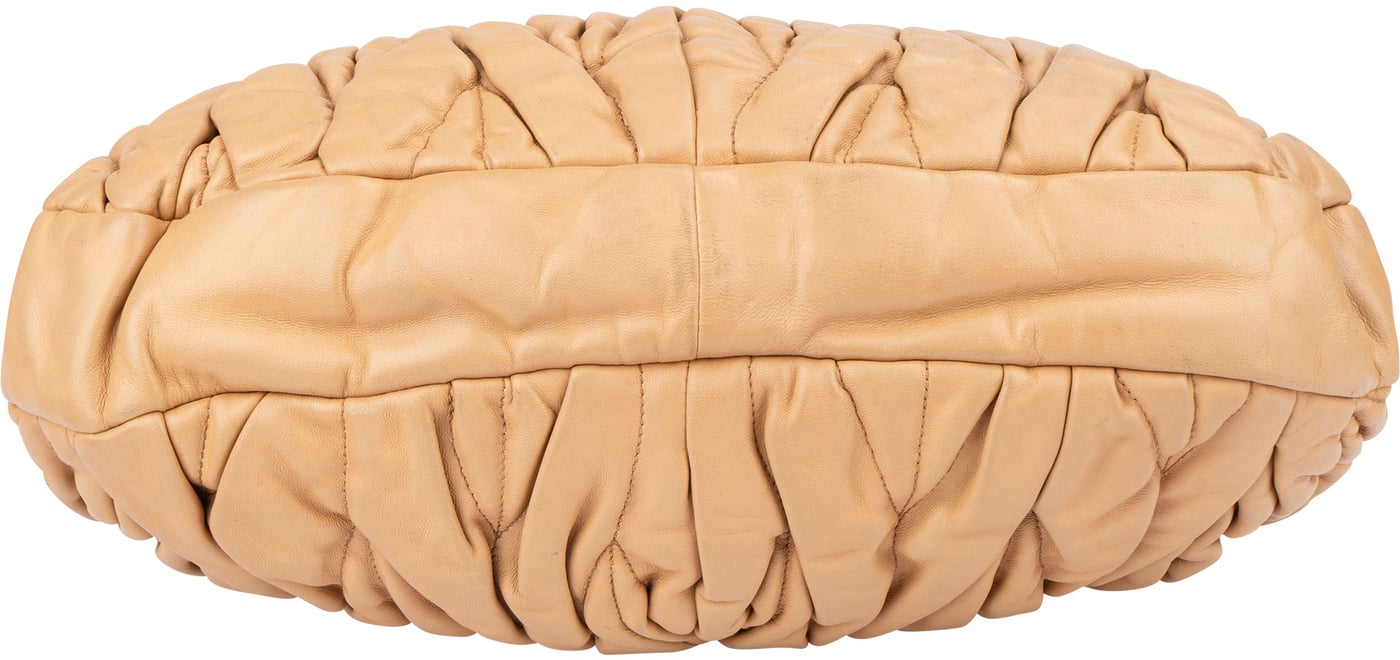 Miu Miu Quilted Leather City Handbag