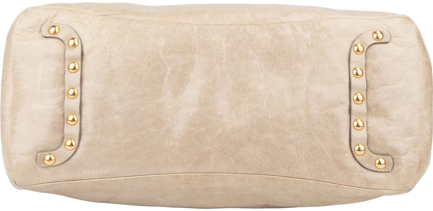 Miu Miu Classic Leather City Handbag