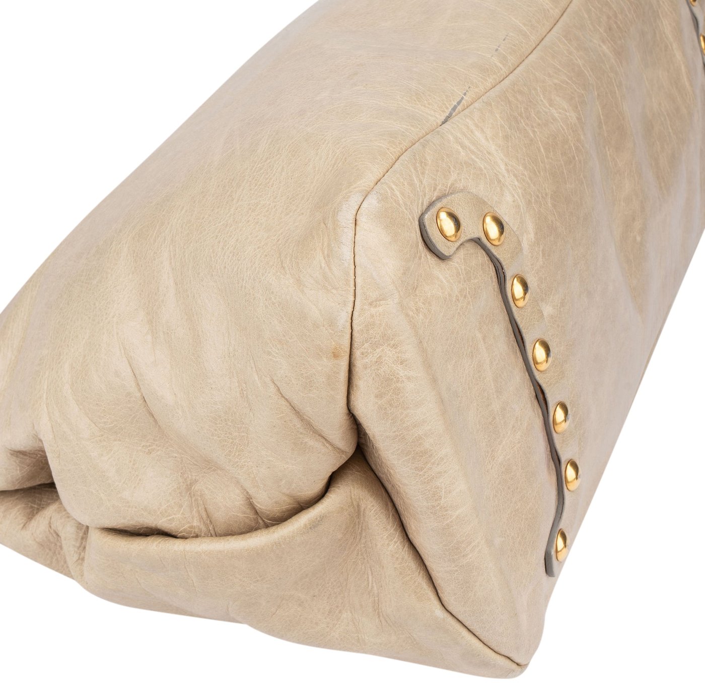 Miu Miu Classic Leather City Handbag