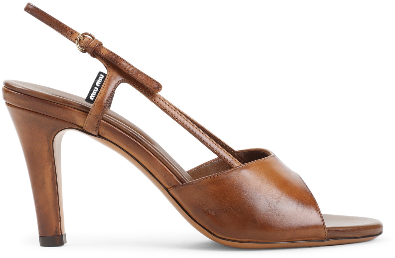 Miu Miu Calf Leather Sandals