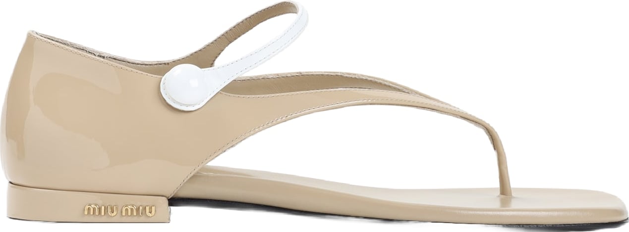 Miu Miu Calf Leather Sandals