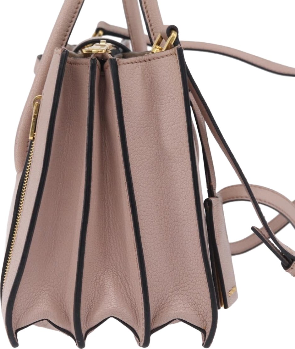 Miu Miu Madras Convertible Compartment Leather Medium