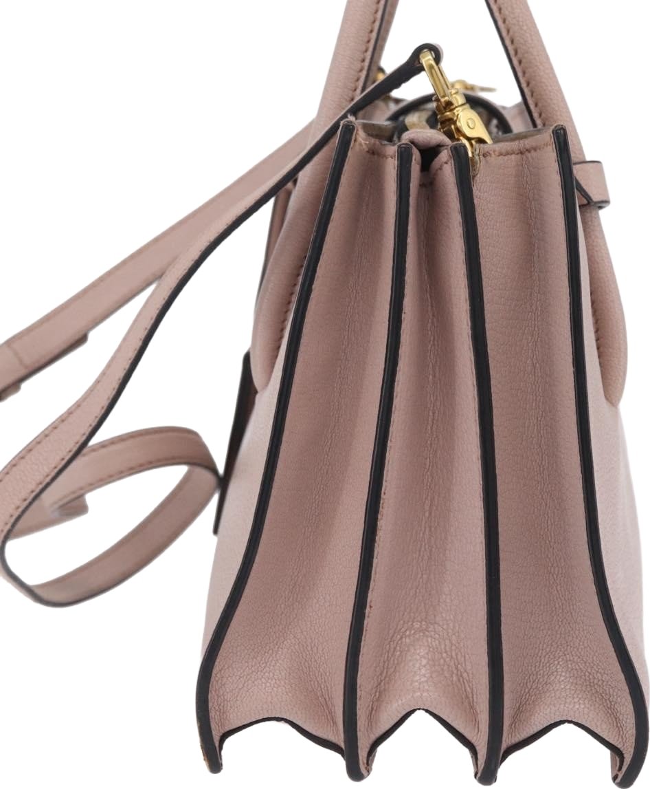 Miu Miu Madras Convertible Compartment Leather Medium
