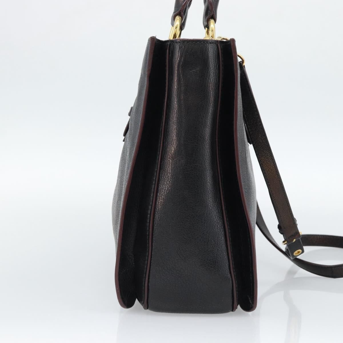 Miu Miu Madras Convertible Lock Leather Small