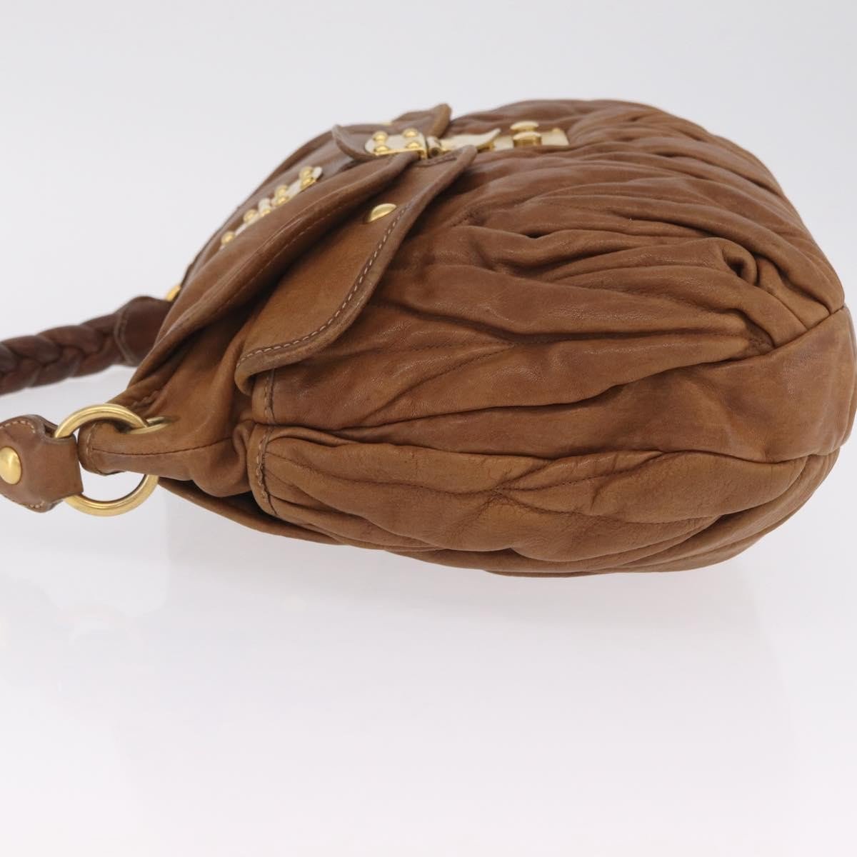 Miu Miu Coffer Convertible Hobo Matelasse Leather Medium