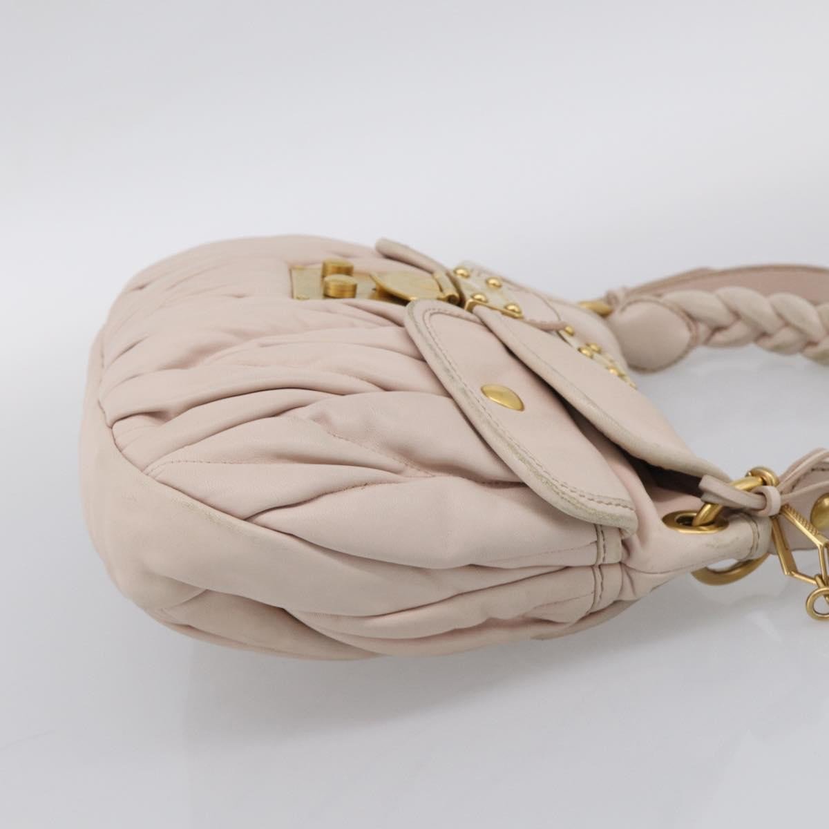 Miu Miu Coffer Hobo Matelasse Leather Large
