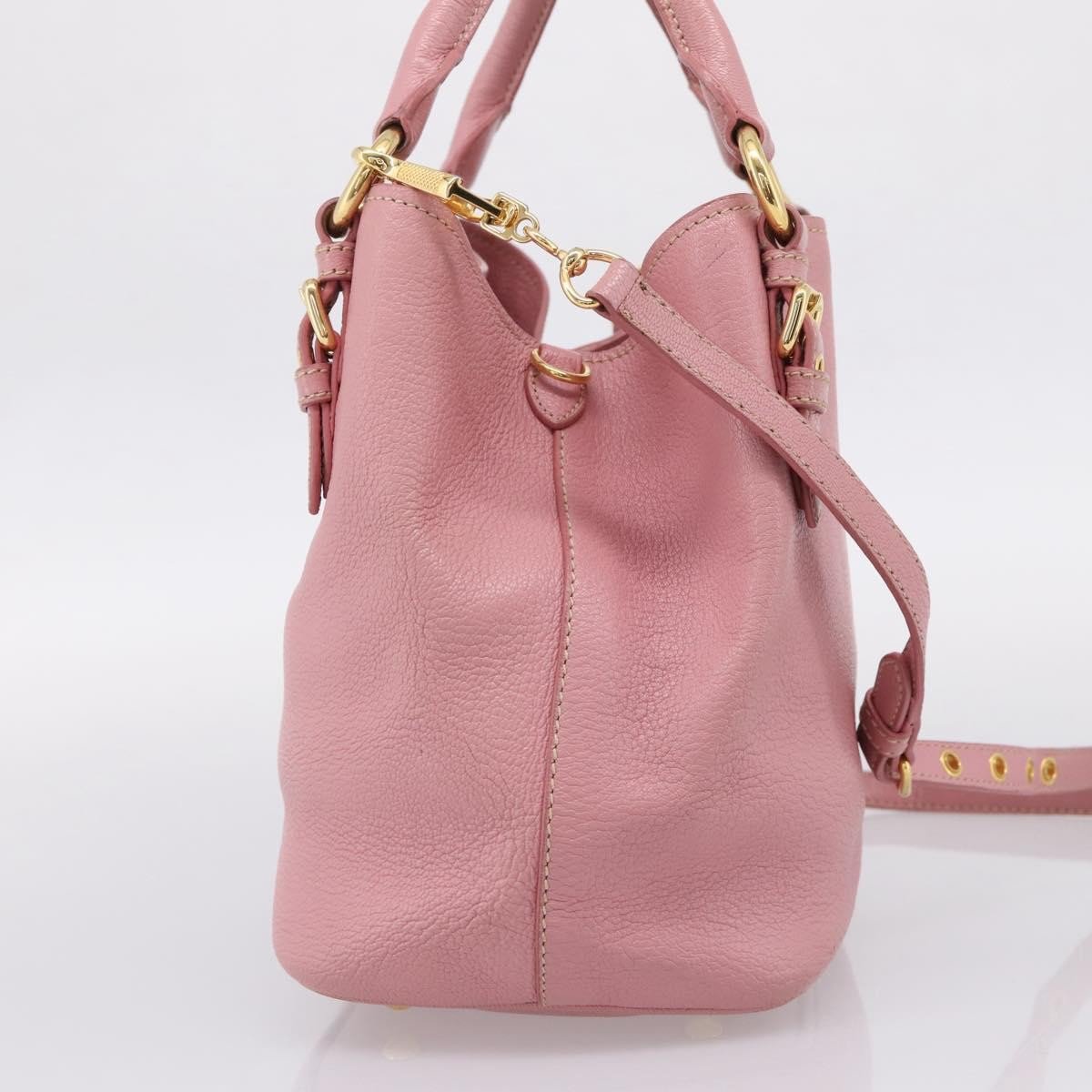 Miu Miu Madras Convertible Leather Medium