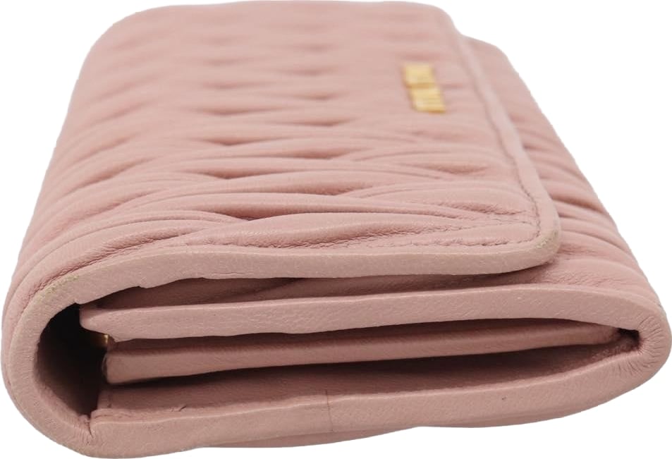 Miu Miu Matelasse Leather
