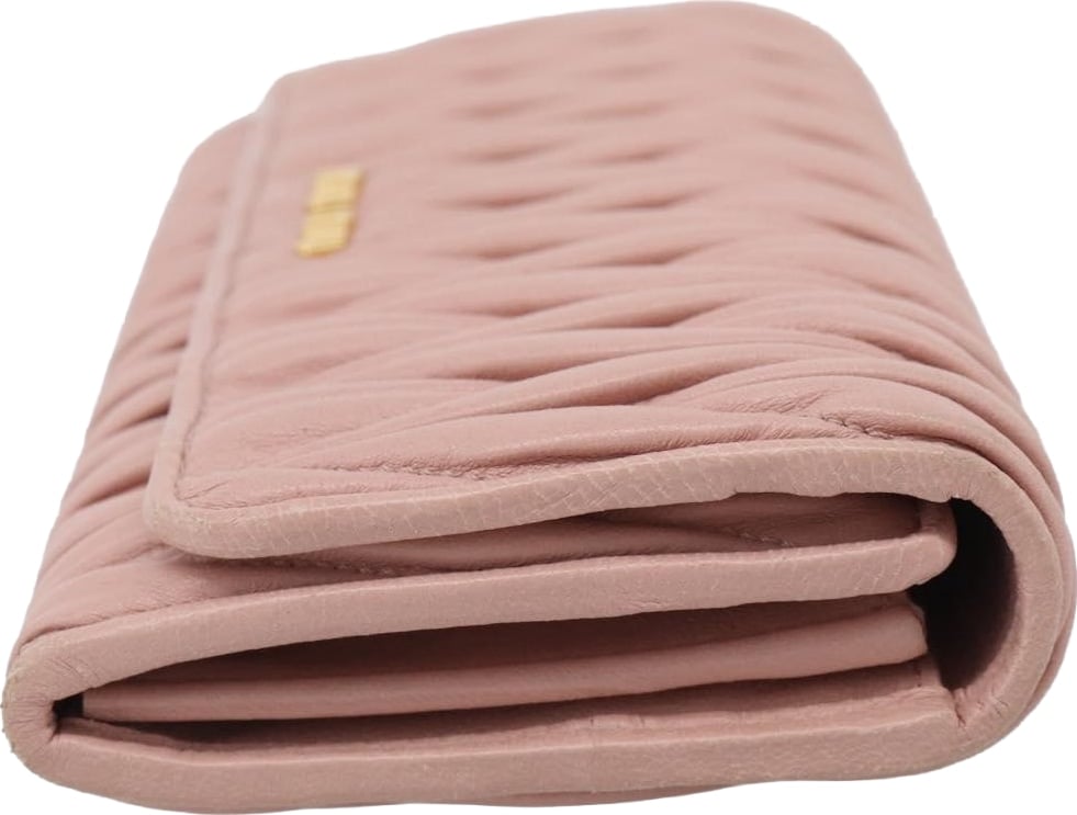 Miu Miu Matelasse Leather