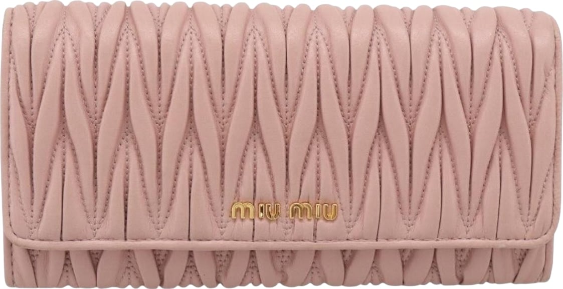 Miu Miu Matelasse Leather