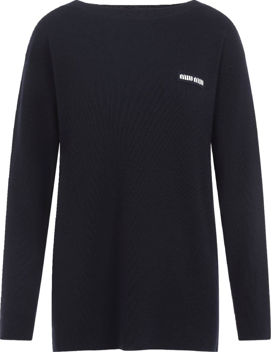 Miu Miu Boat-Neck Sweater
