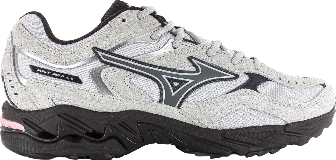 White Wave Mustang LS Oversized Mesh Low-Top Sneakers