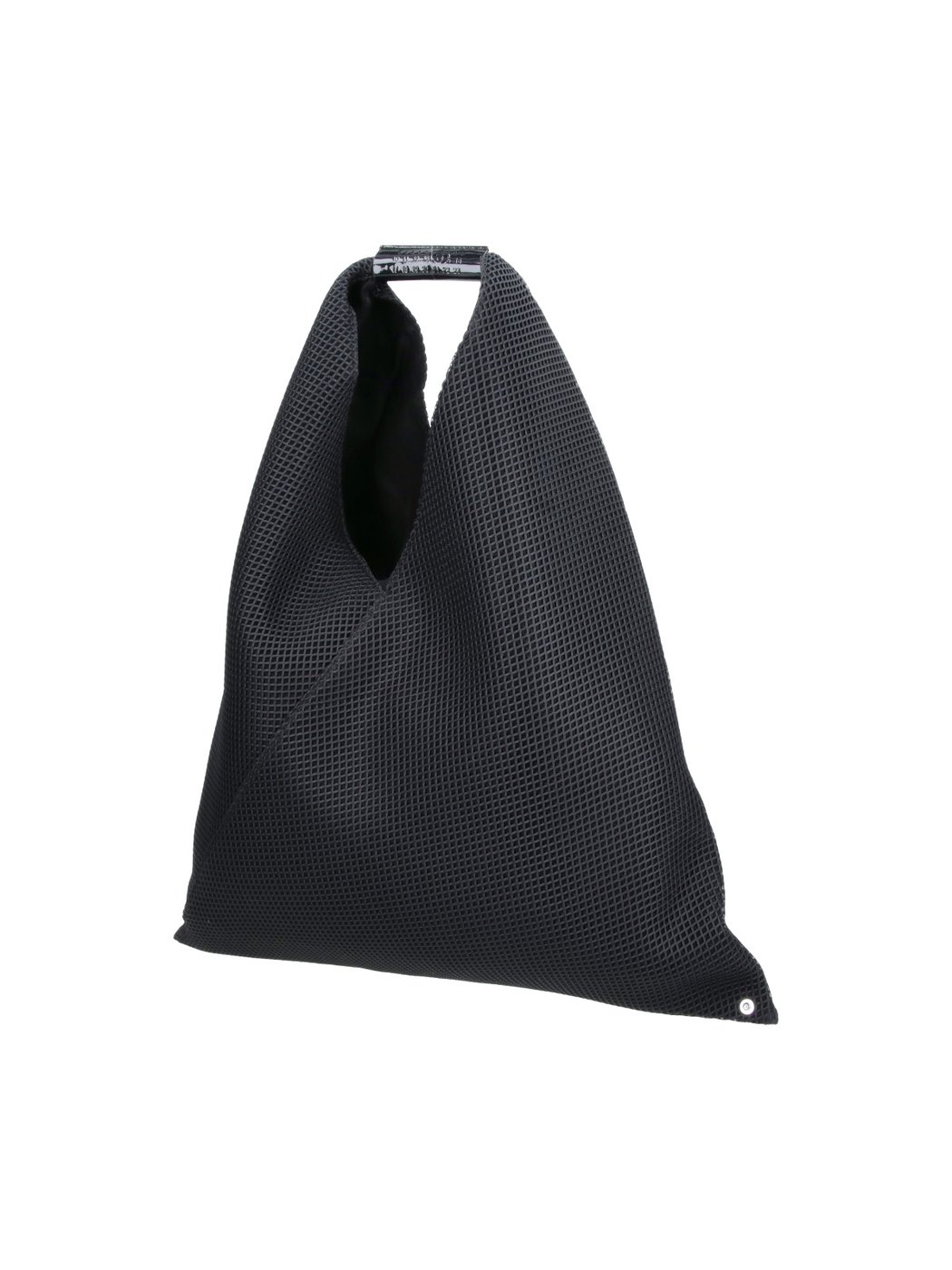Black Japanese Grid Pattern Shoulder Bag