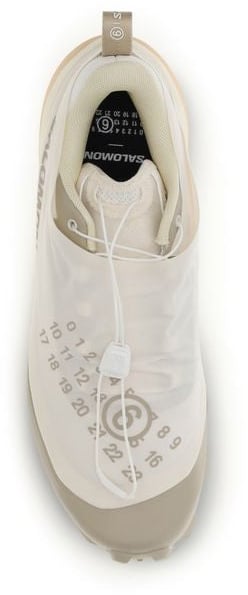 MM6 Beige Polyester Athletic Sneakers