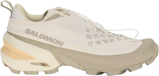 MM6 Beige Polyester Athletic Sneakers