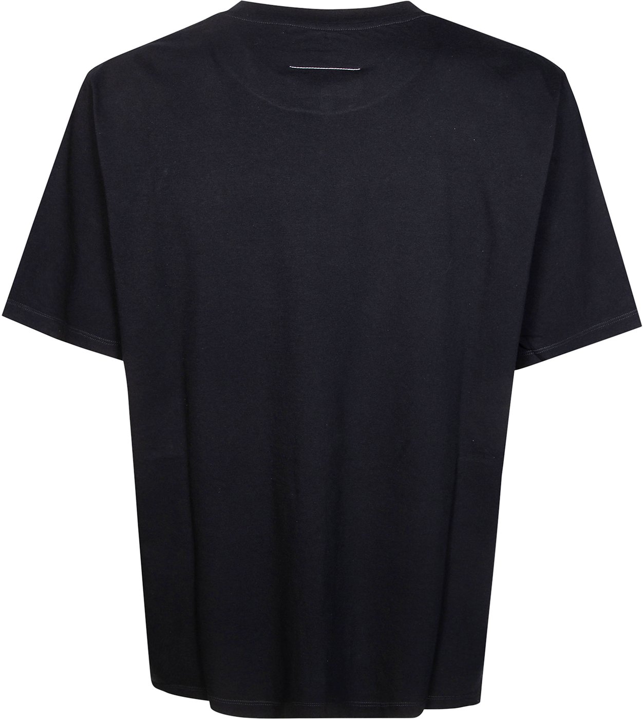 White Minimalist Front Logo T-Shirt