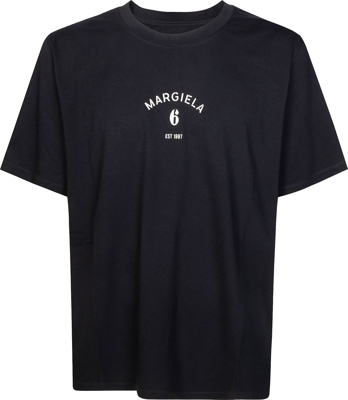 White Minimalist Front Logo T-Shirt