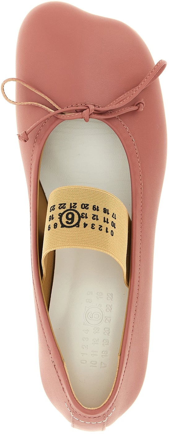 MM6 Maison Margiela Multicolor Lambskin Ballet Flats