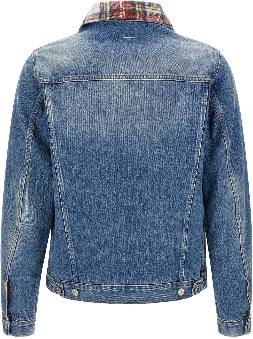 MM6 Maison Margiela Blue Cotton Denim Jacket