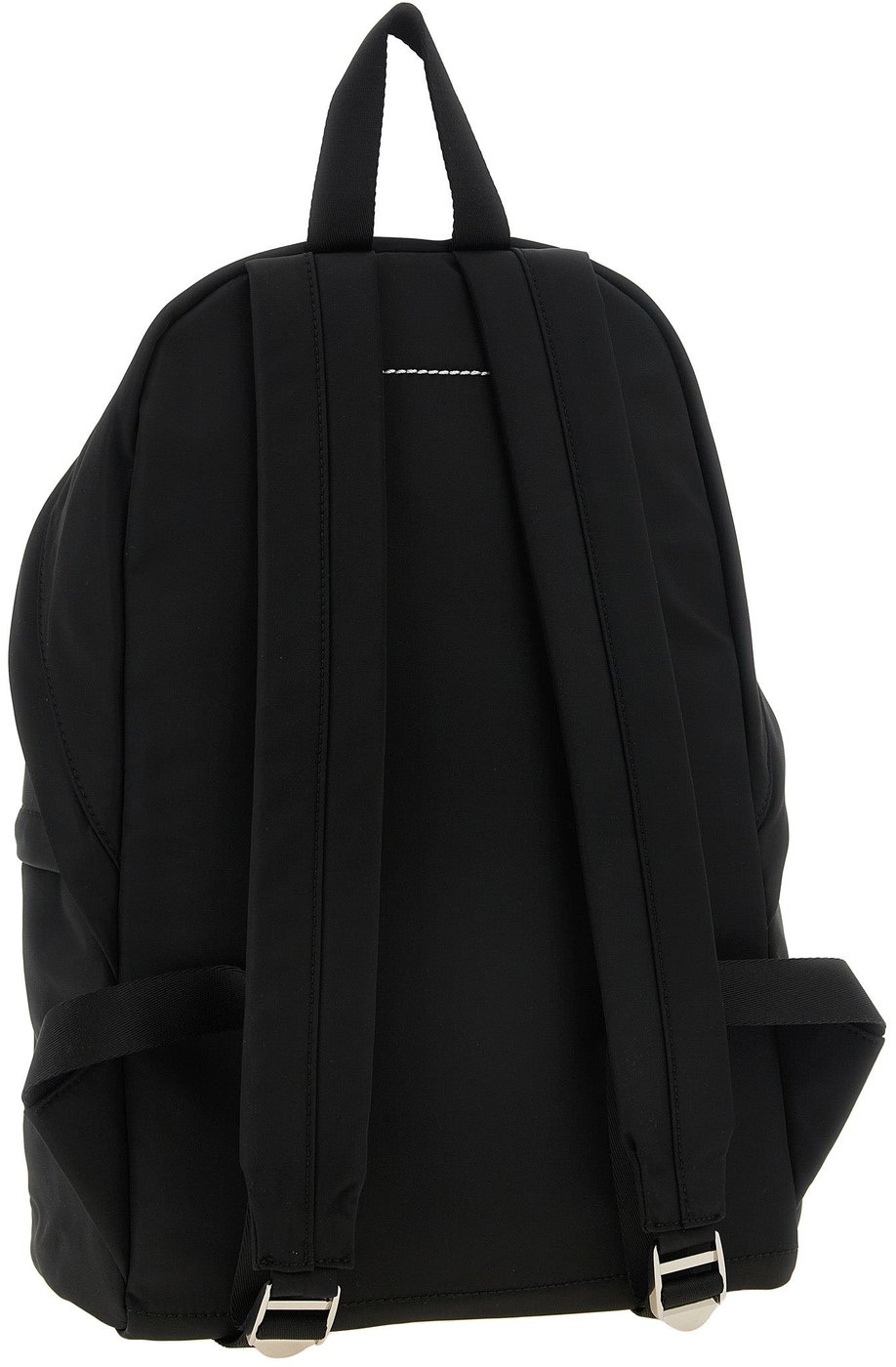 Black Polyamide Minimalist Backpack