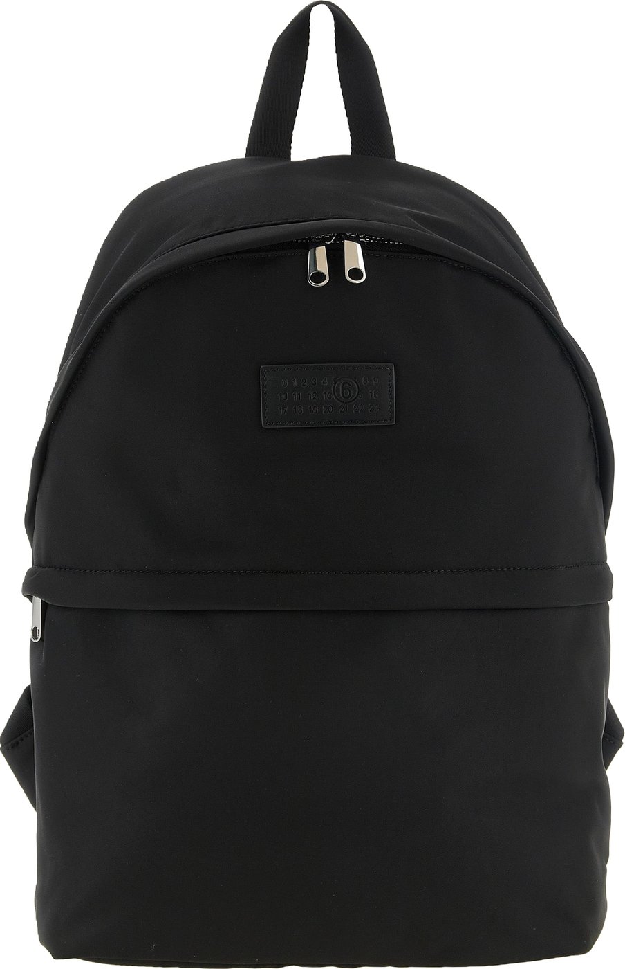 Black Polyamide Minimalist Backpack