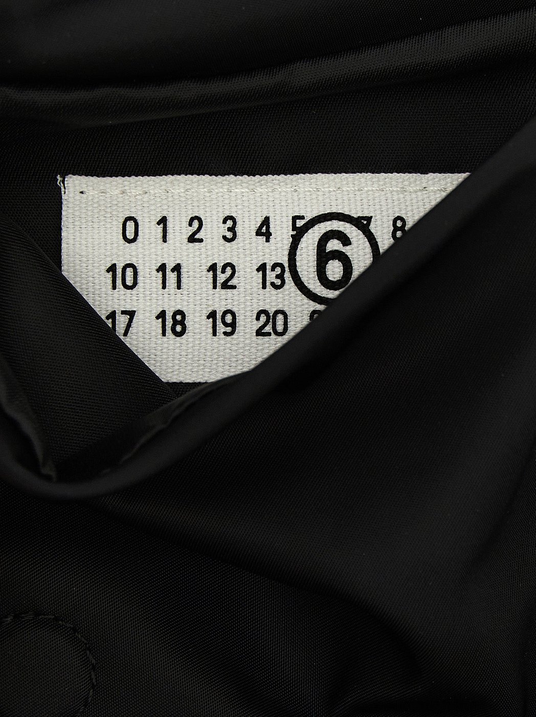 MM6 Maison Margiela Black Polyamide Crossbody Bag
