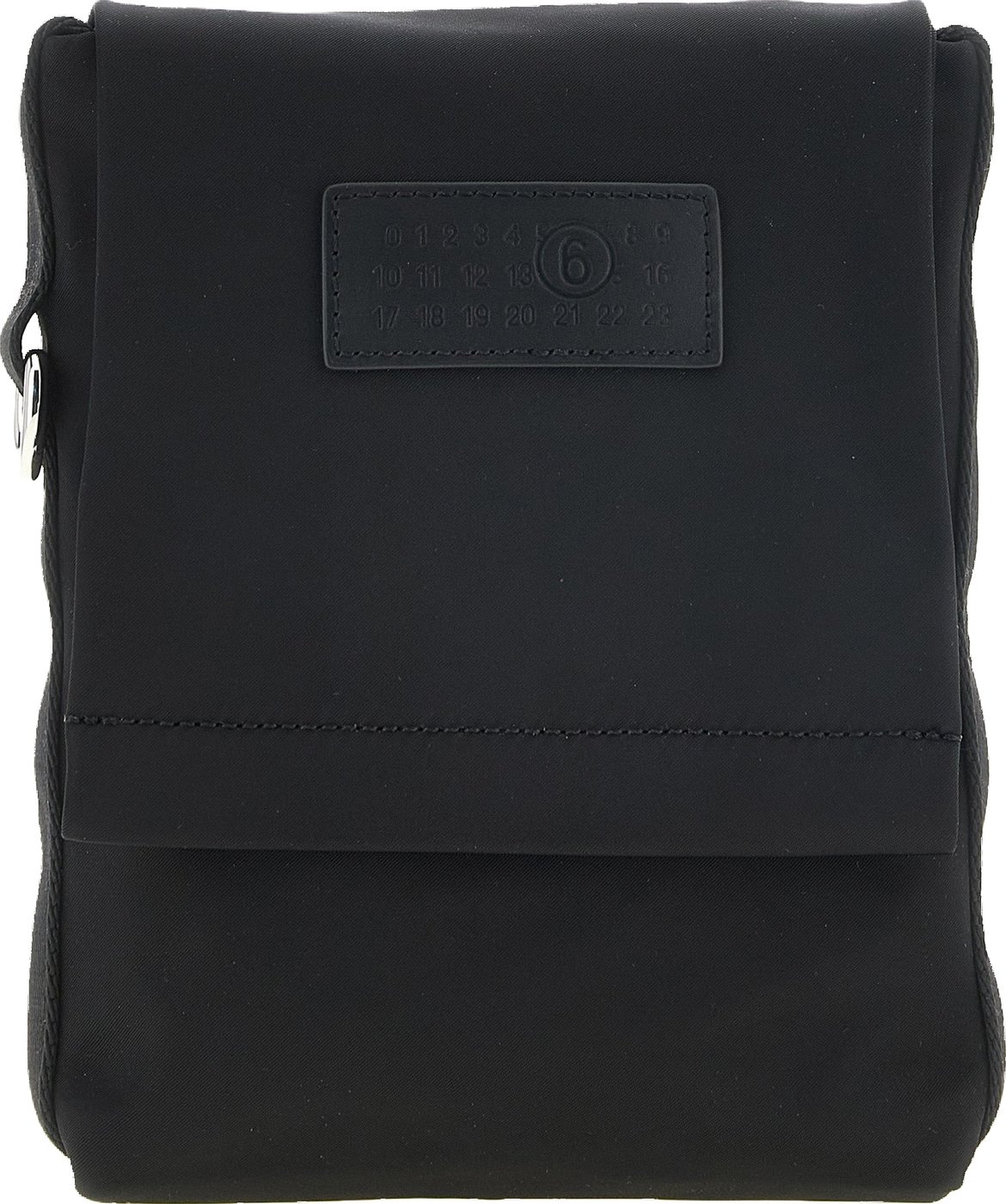 MM6 Maison Margiela Black Polyamide Crossbody Bag