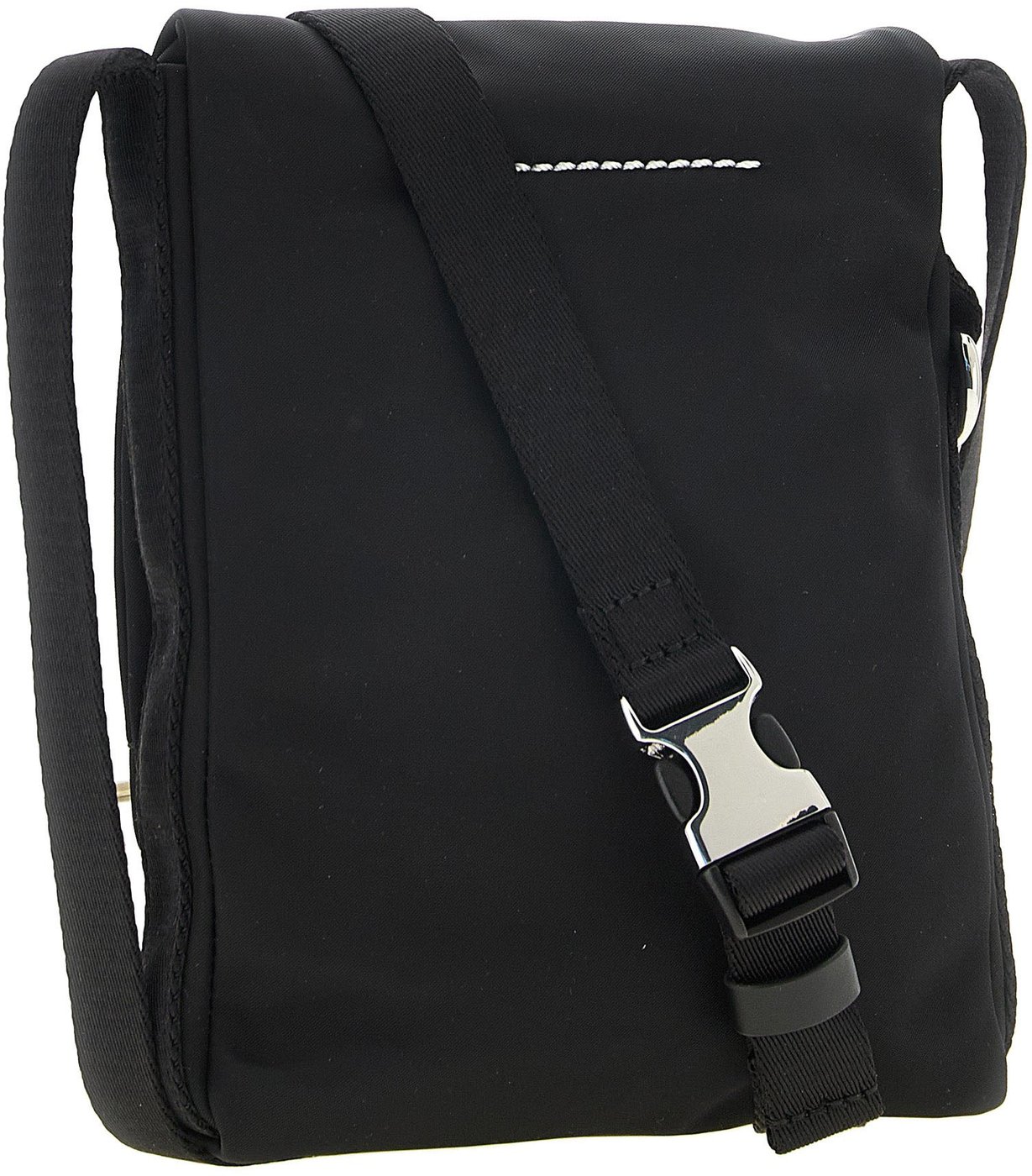 MM6 Maison Margiela Black Polyamide Crossbody Bag