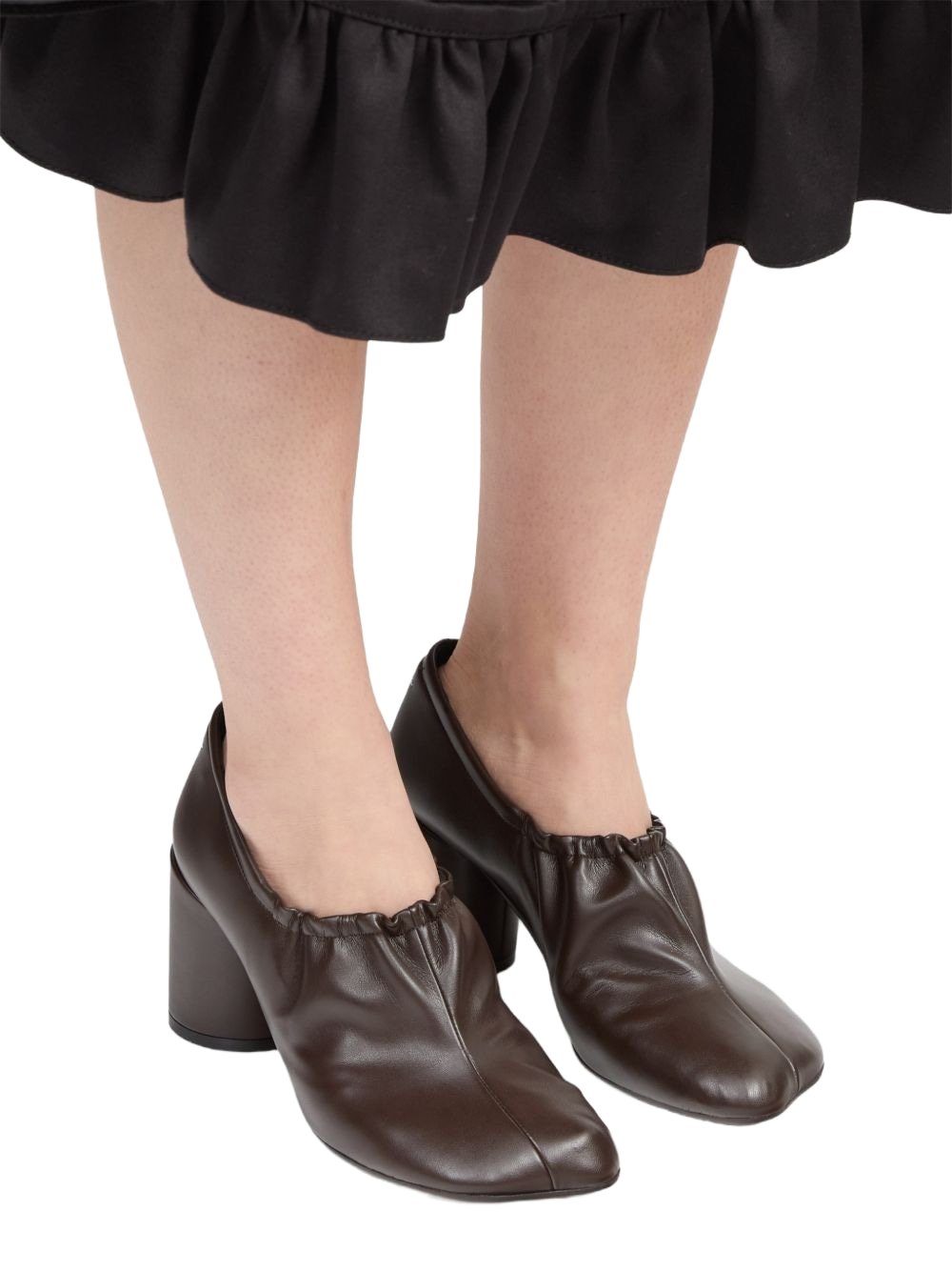 With Heel Brown